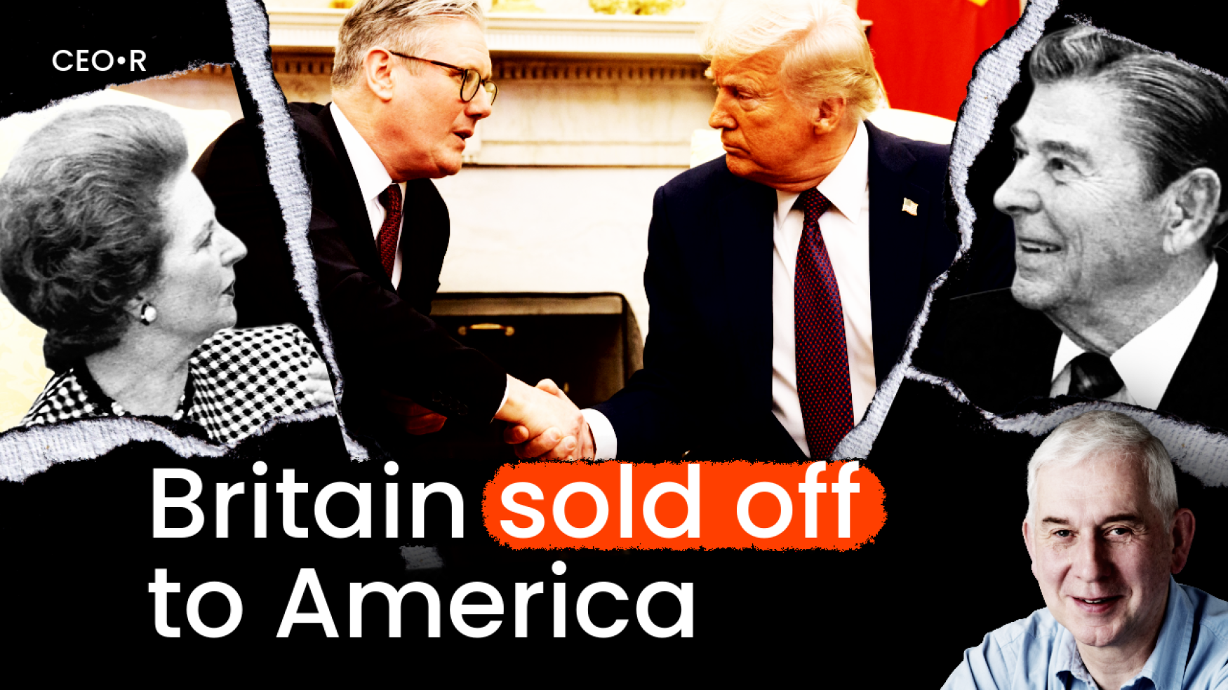 Angus Hanton: How America owns Britain and can turn countries into vassal states -- The CEO Retort Podcast.