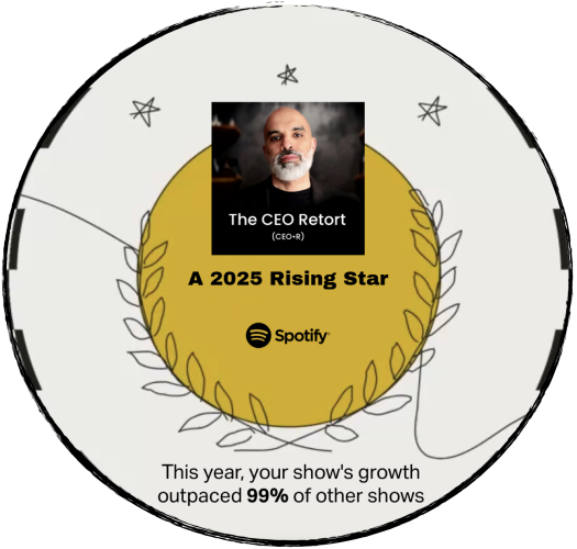 The CEo Retort: Top 15% Video shows on Spotify in 2025 worldwide